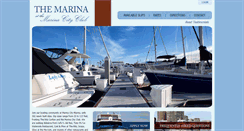 Desktop Screenshot of marinaatmarinacityclub.com